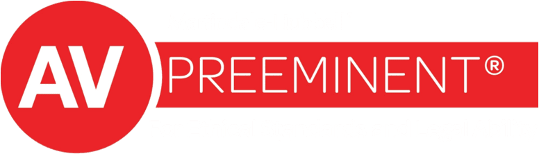 AV Preeminent peer rating from Martindale-Hubbell — Logan-Thompson, P.C.