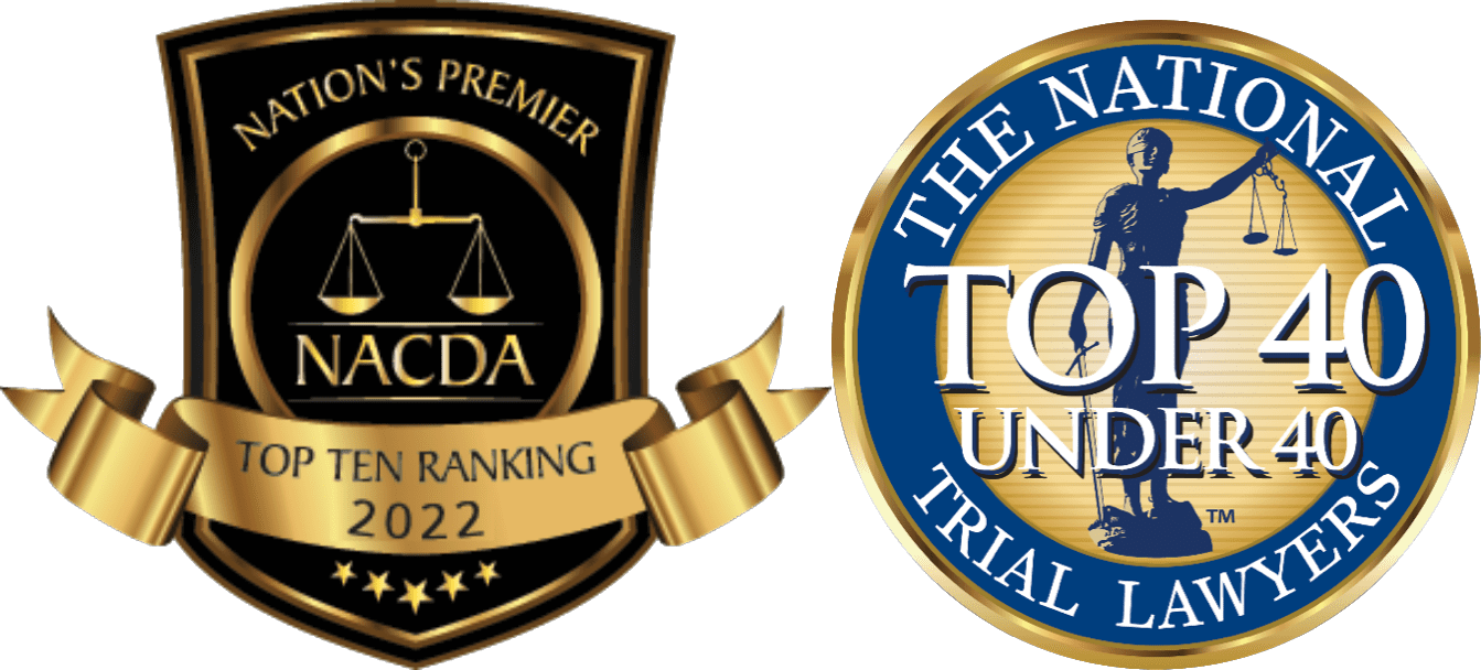 Attorney award and recognition badges — Logan-Thompson, P.C.