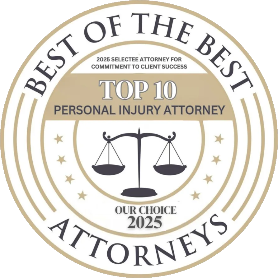 Best of the Best — Top 10 Personal Injury Attorney 2025