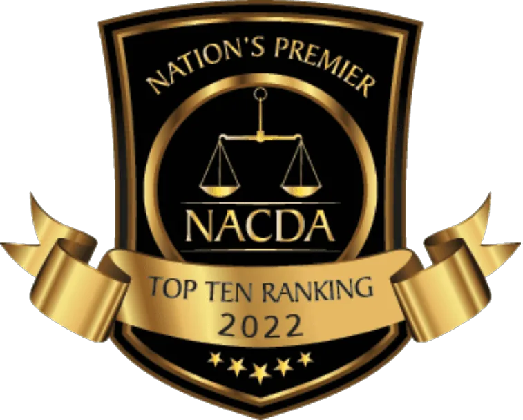 NACDA Nation's Premier Top Ten Ranking 2022